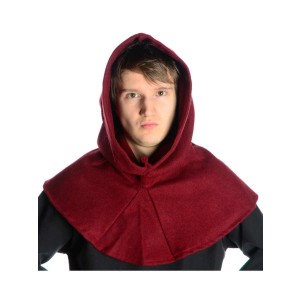 Medieval Hood with Liripipe Felt 