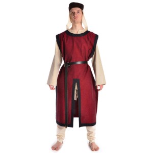 Medieval tabard with black frame