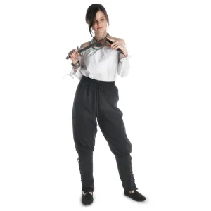 Women´s trousers with strings - Viking style offwhite, black, brown and olive-green (Default)