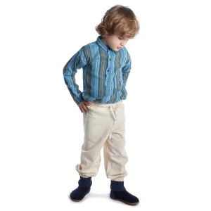 Trousers for Children offwhite-black