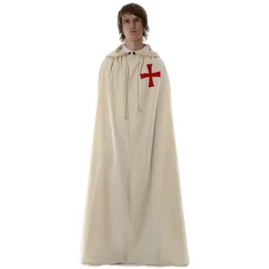 Medieval Cloak with red cross