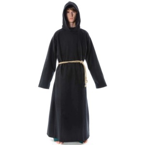 Medieval Monk's Robe felt closed