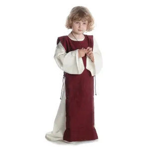 Medieval Dress with overdress for kids