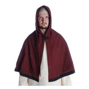 Medieval Hood with Liripipe and medium cape