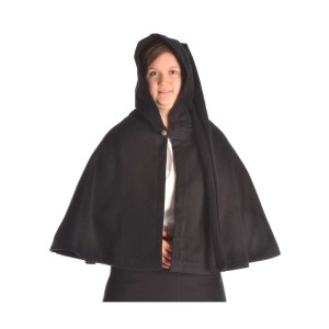 Medieval Hood with Liripipe and medieum cape Felt