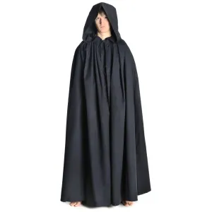 Medieval Cloak with hood wide