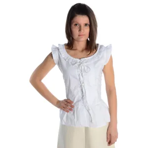 mittelalter bluse trompetenärmel
