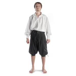 Medieval Viking trousers with strings - short