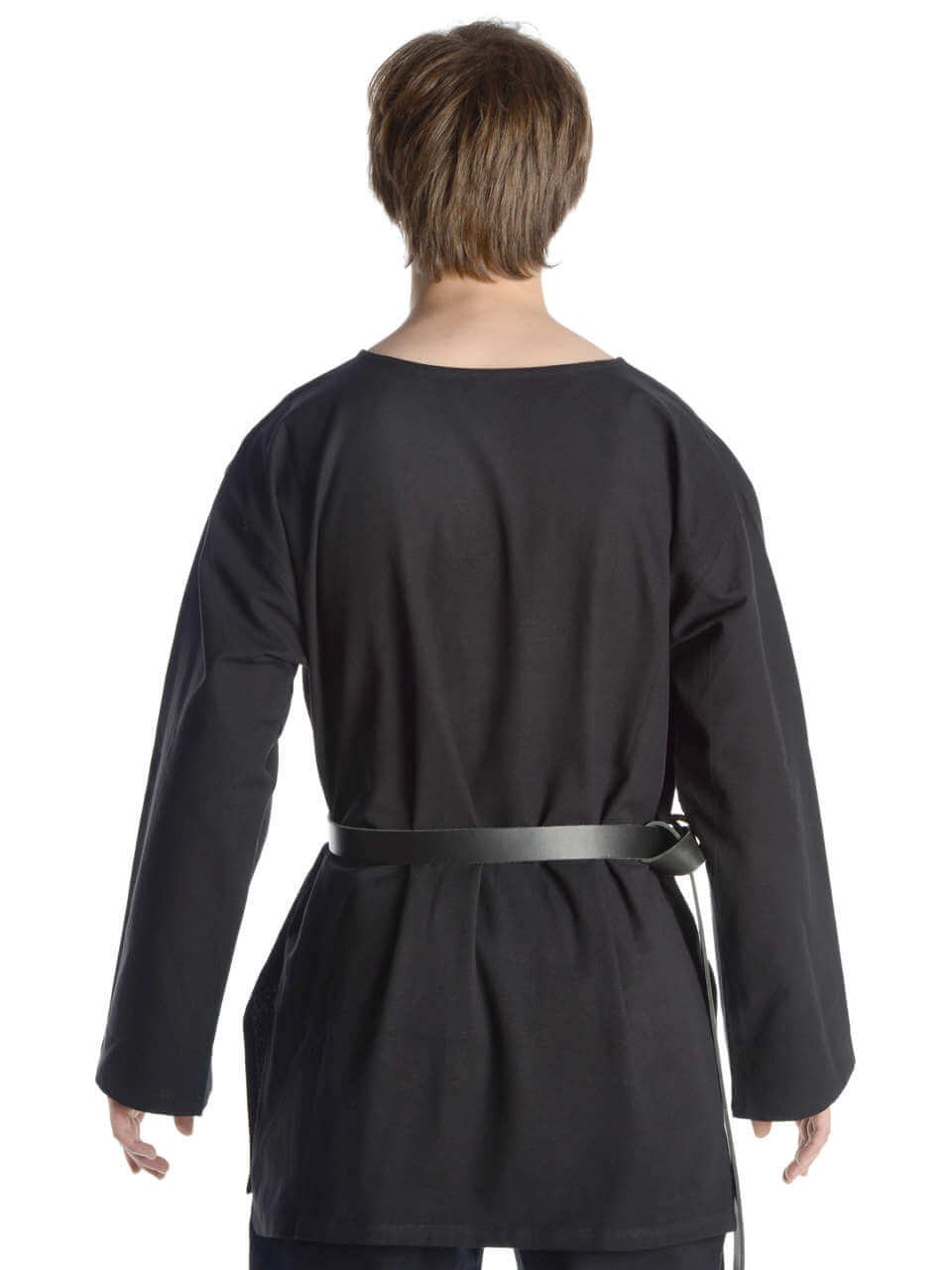 Medieval Short tunic with round collar
