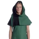 Medieval Hood with Liripipe two-colored