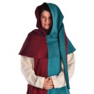 Medieval Hood with Liripipe two-colored