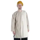 Medium tunic with round collar 