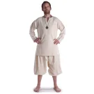 Medieval Medium Tunic with v-shaped collar 