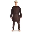 Medieval Medium Tunic with V-shaped collar felt 