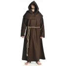 Medieval Monk's Robe woollen felt with individual hood
