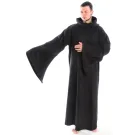 Medieval Monk's Robe woollen felt open 2