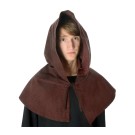 Medieval hood with open front