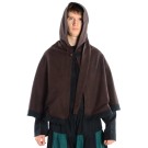 Medieval Hood with Liripipe and medium cape