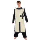 Medieval Short Tabard with Templar cross
