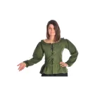 mittelalter bluse trompetenärmel