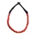 Medieval Viking Necklace with red beads 2