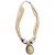 Medieval Viking Necklace Yak Horn bone color