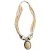 Medieval Viking Necklace Yak Horn bone color