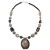 Medieval Viking Necklace pearl color 