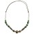Medieval Viking Necklace Resin green 1