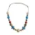 Medieval Viking Necklace Resin multi colored 7