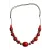Medieval Viking Necklace Resin red 12