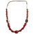 Medieval Viking Necklace Resin red 13