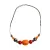 Medieval Viking Necklace Resin red 14