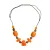 Medieval Viking Necklace Resin amber 15