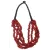 Medieval Viking Necklace red beads 