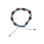 Viking Bracelet with Mosaic Stones Blue 2