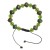 Viking Bracelet with Mosaic Stones Green 3