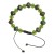 Viking Bracelet with Mosaic Stones Green 3