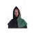Medieval Hood with Liripipe two-colored