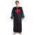 Medieval Surcoat black felt with red cross