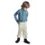 Trousers for Children offwhite-black