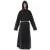 Medieval Monk's Robe felt closed