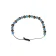 Mittelalter Armband Iblis mit Mosaiksteinen aus Messing-Glassteine in Perlmutfarben-Rot-Türkis Rückansicht