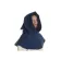 Mittelalter Kapuze Elegast in Blau Seitenansicht