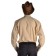 Western Western-Hemd Colorado natur-schwarz in Beige Rückansicht