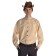 Western Western-Hemd Colorado natur-schwarz in Beige Frontansicht 2