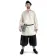 Mittelalter Tunika Hagen mittel in Beige Frontansicht 3