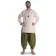 Mittelalter Tunika Hagen mittel in Beige Frontansicht 7