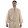 Mittelalter SchnÃ¼rhemd Artus in Beige Frontansicht 2