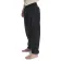 Mittelalter Hose Tantris in Schwarz Seitenansicht